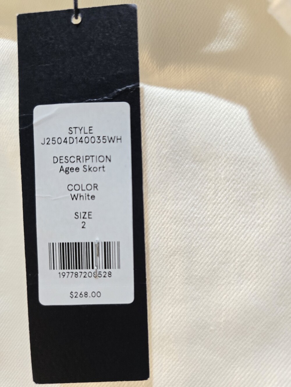 NWT Veronica Beard Agee Cotton-Blend Skort Size 2 Retail $268 - Picture 11 of 16